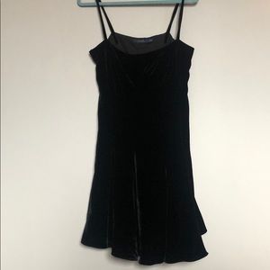 Polo Ralph Lauren Black velvet dress